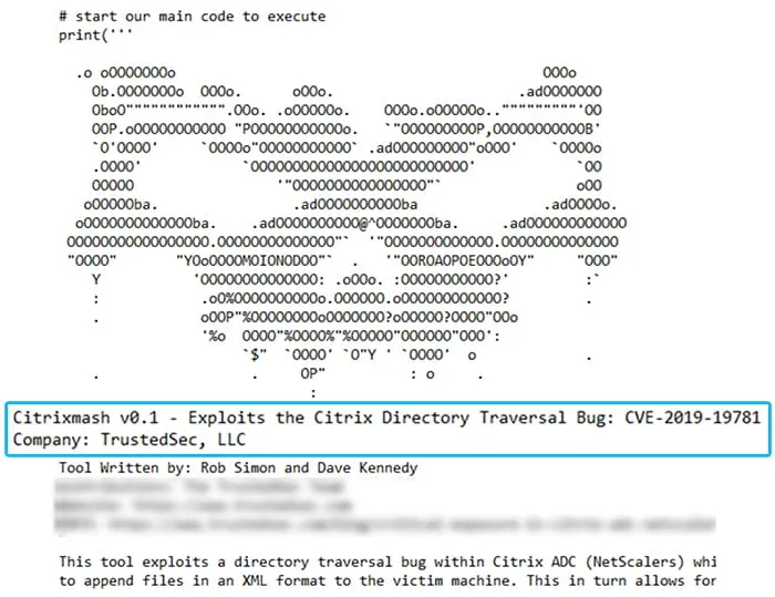 TrustedSec PoC Exploit Code 