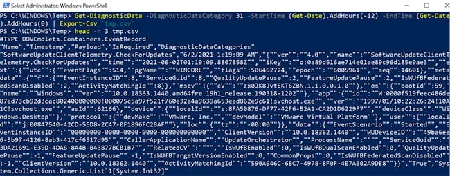 Parsing Diagnostic Data With Powershell and Enhanced Logging